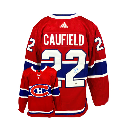 Cole Caufield Signed Montreal Canadiens Adidas Auth. Jersey - Frameworth Sports Canada 