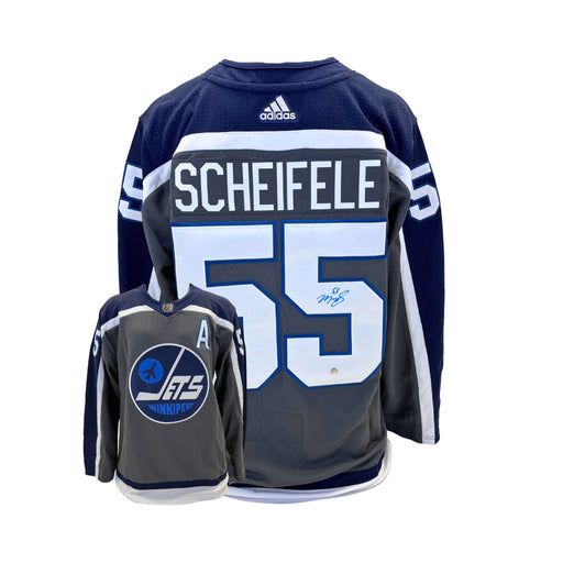 Mark Scheifele Signed Winnipeg Jets Reverse Retro Adidas Auth. Jersey - Frameworth Sports Canada 