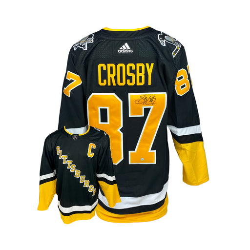 Sidney Crosby Signed Pittsburgh Penguins Third Adidas Auth. Jersey - Frameworth Sports Canada 