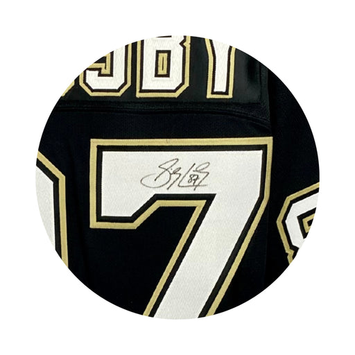 Sidney Crosby Signed Pittsburgh Penguins Mellon Arena Replica Replica Reebok Jersey (Limited Edition of 87) - Frameworth Sports Canada 