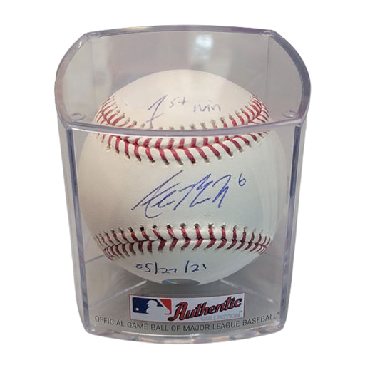 Alek Manoah Signed Toronto Blue Jays Official MLB Baseball in Case Inscribed with "1st Win" and "05/27/21" - Frameworth Sports Canada 
